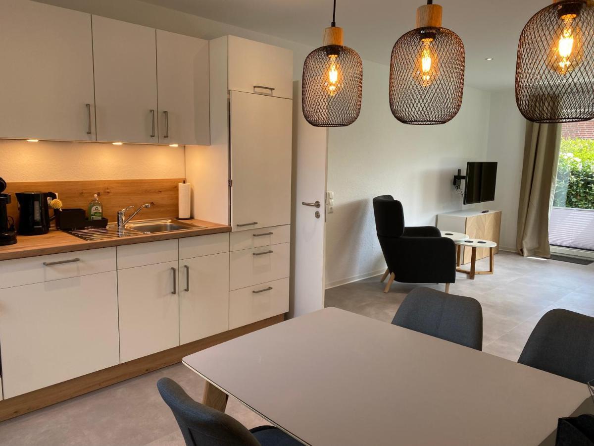 Ferienwohnung Seestern - Haus Seeschwalbe Schillig Eksteriør bilde